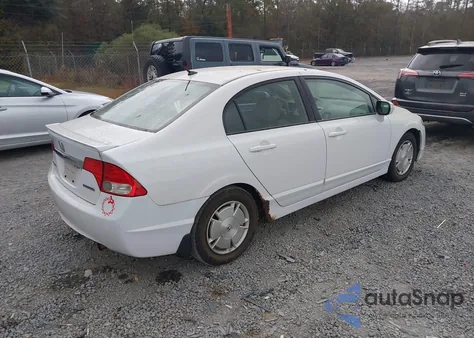 2010 Honda Civic Hybrid z USA, uszkodzony, nr VIN JHMFA3F27AS000308